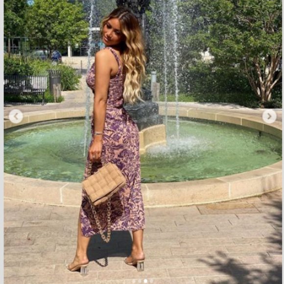 Zara Printed Co-Ord Sarong Skirt Set  Sz XS NWT - Picture 3 of 11